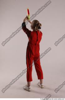 DENISA PILOT STANDING POSE WITH GUN 4